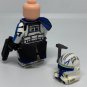 Star Wars 501st Clone Trooper Captain Rex Minifigure Bricks Toys