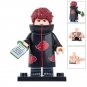 Naruto Series Uchiha Obito Kakashi Sasuke Akatsuki Pain Kakuzu 8pcs Minifigures