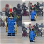 Plain Blue Banner The Qing Dynasty Soldiers 10pcs Minifigures Building Toy