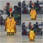 Bordered Yellow Banner The Qing Dynasty Soldiers 10pcs Minifigures Building Toy