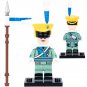 Napoleonic Wars Bavarian Uhlan Army 10pcs Minifigures Building Toy