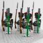 Napoleonic Wars Russian Artillery Infantry Soldiers 10pcs Minifigure Bricks Toys