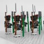 Napoleonic Wars Russian Artillery Infantry Soldiers 10pcs Minifigure Bricks Toys