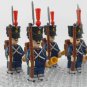 Napoleonic Wars French Artillery Infantry Soldiers 10pcs Minifigure Bricks Toys