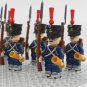 Napoleonic Wars French Artillery Infantry Soldiers 10pcs Minifigure Bricks Toys