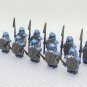 The Hobbit The Lonely Mountain Dwarf Cobalt Armour Soldiers 10pcs Minifigures