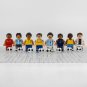 FIFA Football Players Messi Ronaldo Mbappe Pele Maradona 8pcs Minifigures Toy