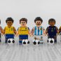 FIFA Football Players Messi Ronaldo Mbappe Pele Maradona 8pcs Minifigures Toy