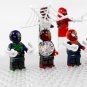 Various Spider-Man Miles Morales PS4 Suit Variants 8pcs Minifigures Building Toy