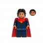 Superhero The Flash Batman Supergirl General Zod 8pcs Minifigures Building Toy