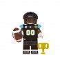 Football Player Jaguars Super Bowl NFL Rugby Players Minifigures Bricks Toys