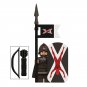 Game of Thrones House Bolton Banner Flag soldier Minifigures Building Toy