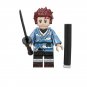 Demon Slayer Tanjiro Nezuko Kamado Tengen Uzui Obanai Iguro 8pcs Minifigures Toy