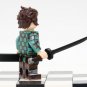 Demon Slayer Kamado Tanjiro Checkered Suit Minifigure Bricks Toys