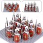 Imperial Roman Praetorian Guard Soldiers 12pcs Lego Compatible Minifigure Bricks