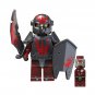 Lord of The Ring Uruk-hai Orc Soldier Ork Warrior 8pcs Minifigures Building Toy
