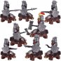 The Hobbit Battle Dwarf Warriors riding Boar Mount 16pcs Minifigures Bricks Toy