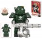 Fallout T60 Power Armor Soldiers T60 Mech Warrior 8Pcs Minifigures Bricks Toys