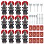 Roman Elite Legion Heavy Infantry Soldiers 12pcs Lego Compatible Minifigure Toys
