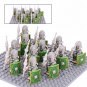 Medieval Roman Legionary Green Cohort 12pcs Lego Compatible Minifigure Building