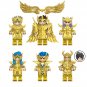Gold Saint Zodiac Signs Warrior Dokho Sion Saga 12pcs Minifigures Building Toy