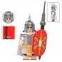 Roman Cornicen Roman Heavy Infantry Soldiers White Outfit 11pcs Minifigures Toy