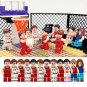 Slam Dunk SHOHOKU vs Akita SANNOH Basketball Player 12pcs Minifigures Blocks Toy