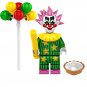 Halloween Horror Clown 9Pcs Minifigures Balloon Killer Clowns Building Block Toy