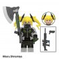 Kaiju No.8 Hibino Kafka Mina Ashiro Leno Ichikawa 9Pcs Minifigures Building Toy