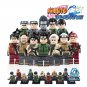 Naruto Shinobi Villages Might Guy Kisame Uchiha 12pcs Minifigures Building Toys