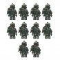 Chinese Snow Leopard Commando Unit 10pcs Lego Compatible Minifigure Bricks Toys