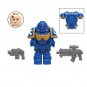 Ultramarines Warrior Fantasy Battle 7pcs Minifigures Building Toy