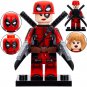 Deadpool Wolverine Variants X-Men Magneto Colossus 8pcs Minifigures Building Toy