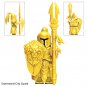World of Warcraft Stormwind City Guards Warriors 4pcs Minifigures Bricks Toys