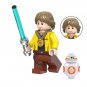 Star Wars Padme Amidala Luke Leia Han Solo Jan Dodonna 8pcs Minifigures Toy