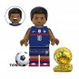Football World Cup Super Star Ibrahimovic Zidane Messi Mbappe 8pcs Minifigures