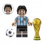 Football World Cup Real Madrid CF Pele Modric Neymar Haaland 8pcs Minifigures