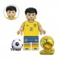Football Soccer Super Star Ronaldo Modric Ramos Mbappe Neymar 8pcs Minifigures