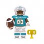 Football Players NFL Super Bowl Packers Dolphins Steelers Rams 8pcs Minifigures