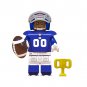 Football Players NFL Super Bowl Packers Dolphins Steelers Rams 8pcs Minifigures
