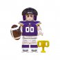 Football Players NFL Super Bowl Packers Dolphins Steelers Rams 8pcs Minifigures
