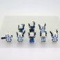 501st Battalion Star Wars Hardcase Rex Jesse Fives Echo Tup 8pcs Minifigures Toy