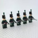 Officer Of the 95th Regiment British Soldiers Napoleonic Wars 5pcs Minifigures