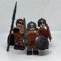Game of Thrones Stark Army Eddard Stark and Soldiers 4pcs Minifigures Blocks Toy