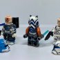 Ahsoka and Captain Rex Jesse Star Wars 501st Clone Troopers 3pcs Minifigures Toy