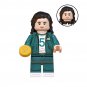 Squid Game Seong Gi-hun Cho Sang-woo 123 Puppet Boss 8pcs Minifigures Bricks Toy