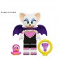 Sonic The Hedgehog Sonic Rouge the Bat Dr. Eggman 8Pcs Minifigures Building Toy