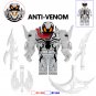 Marvel Venom Carnage Riot Anti-Venom 6Pcs Minifigures Building Block Toys