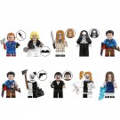 Halloween Horror Lily D Abo The Nun Terrifier Ash 10Pcs Minifigures Building Toy