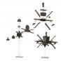Skibidi Toilet Fighter Soldier Toilet Man Videographer 4pcs Minifigures Bricks